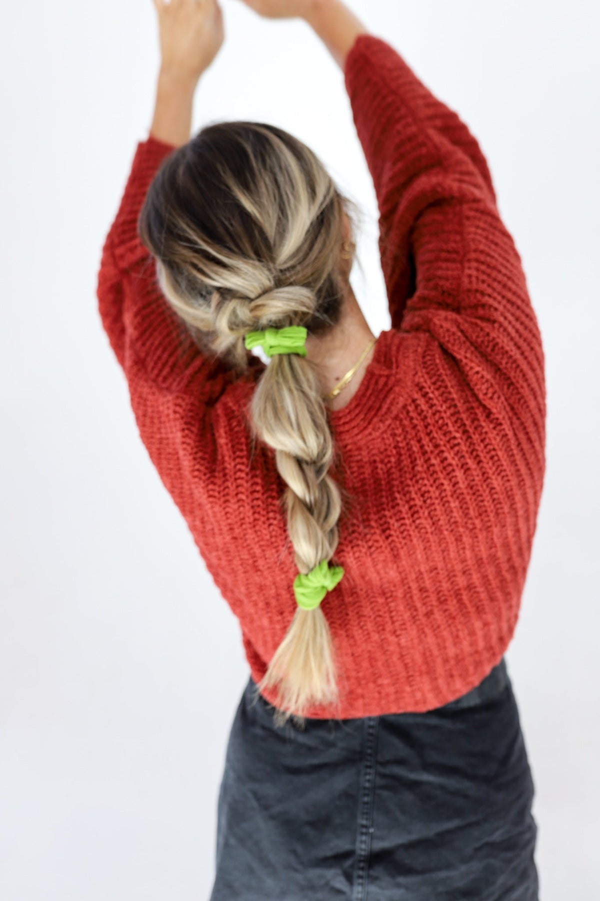 BOW SLICK BACK PONYTAILS (PACK OF 3)