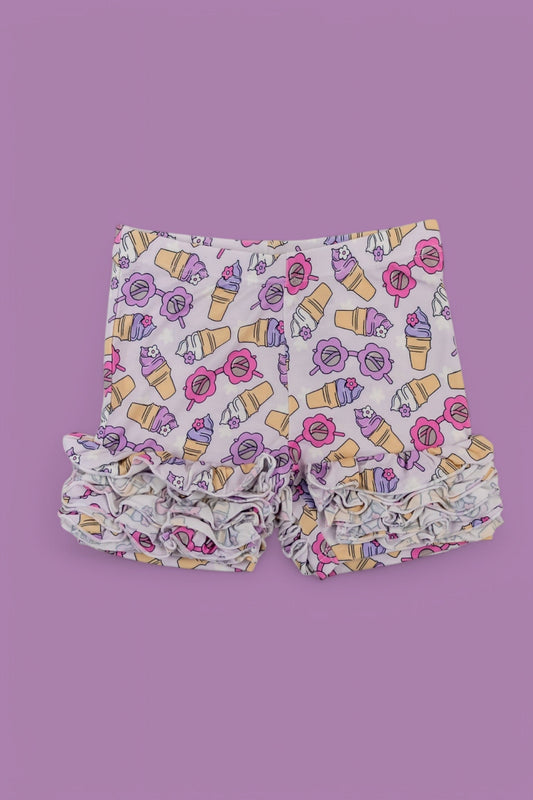 SWEET SUMMER DREAM RUFFLE SHORTS