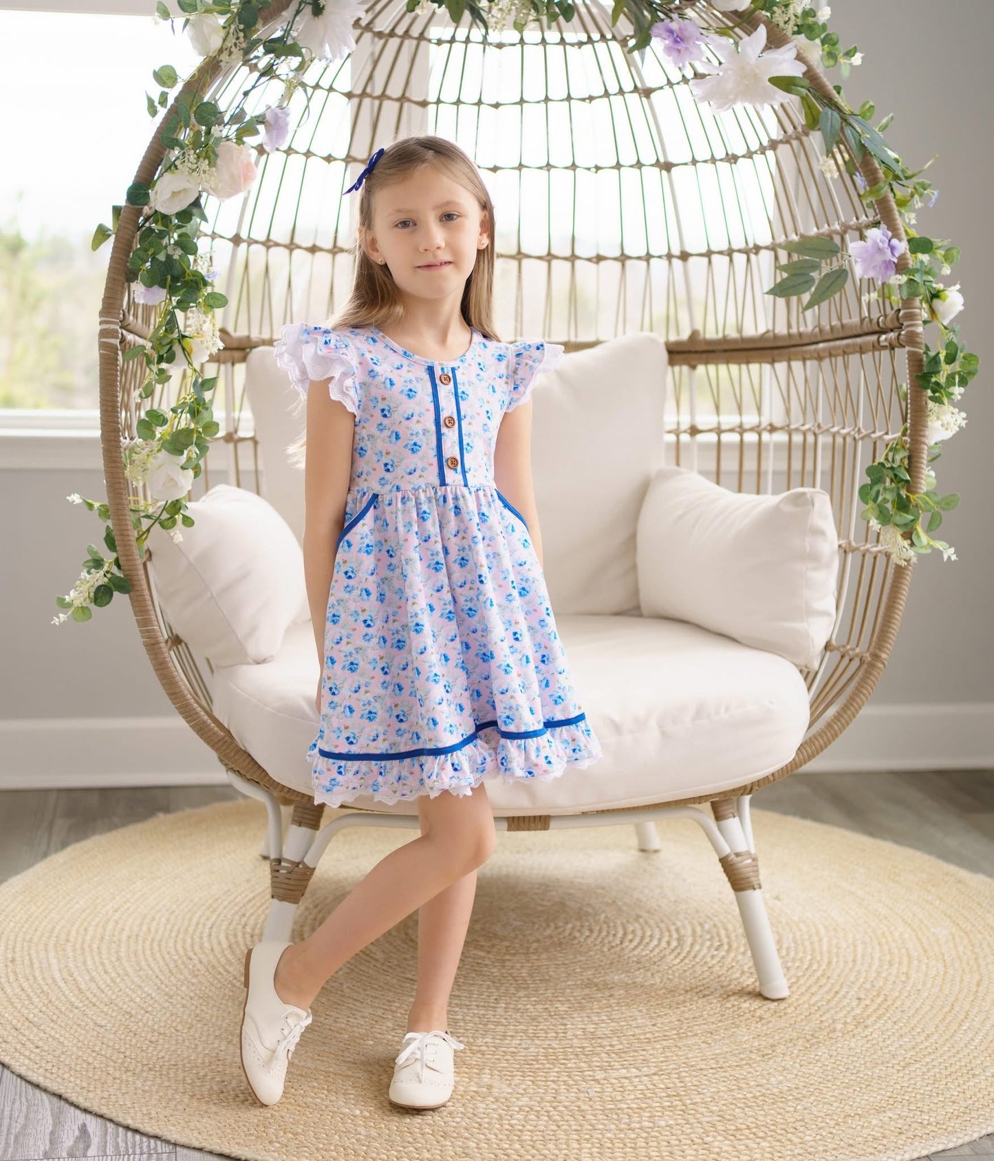 Pink Floral Oliviah Dress