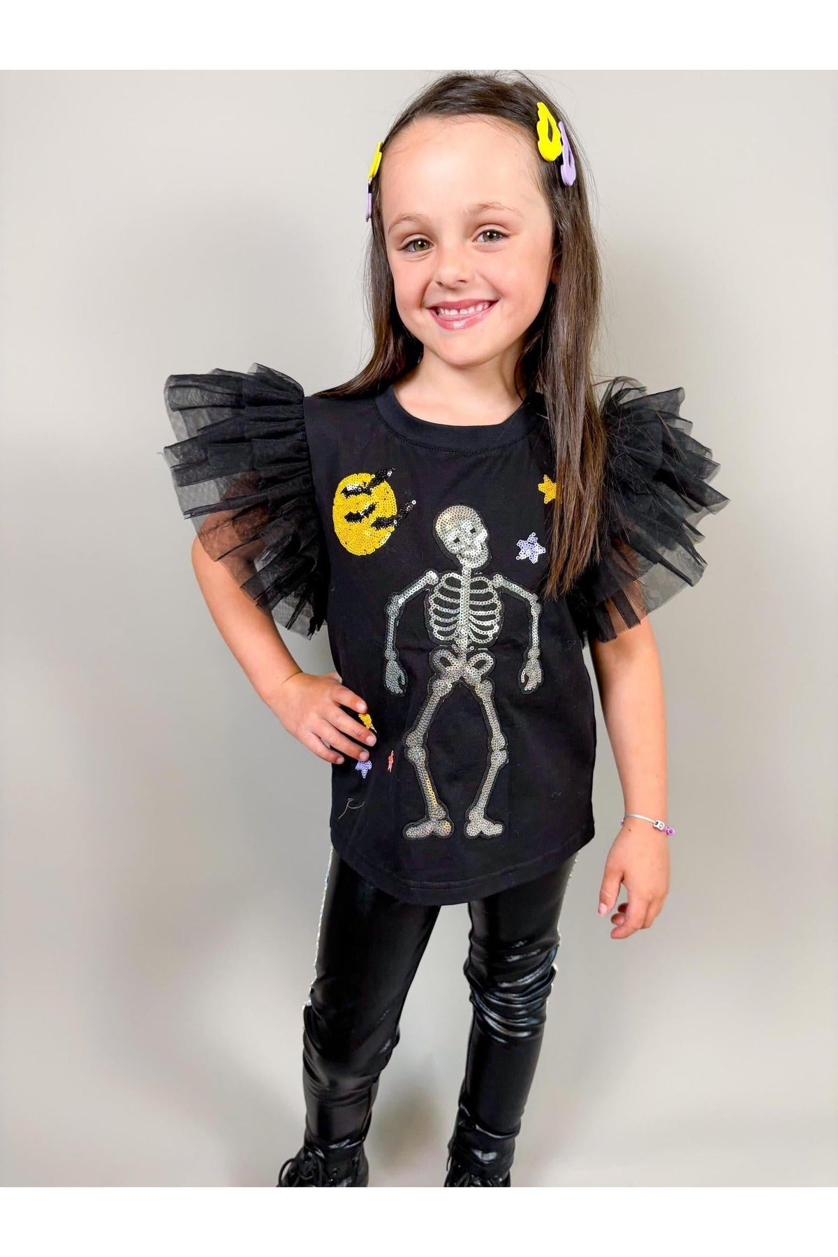 Skeleton Patched Top