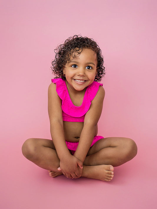 Pink Daisy Two Piece