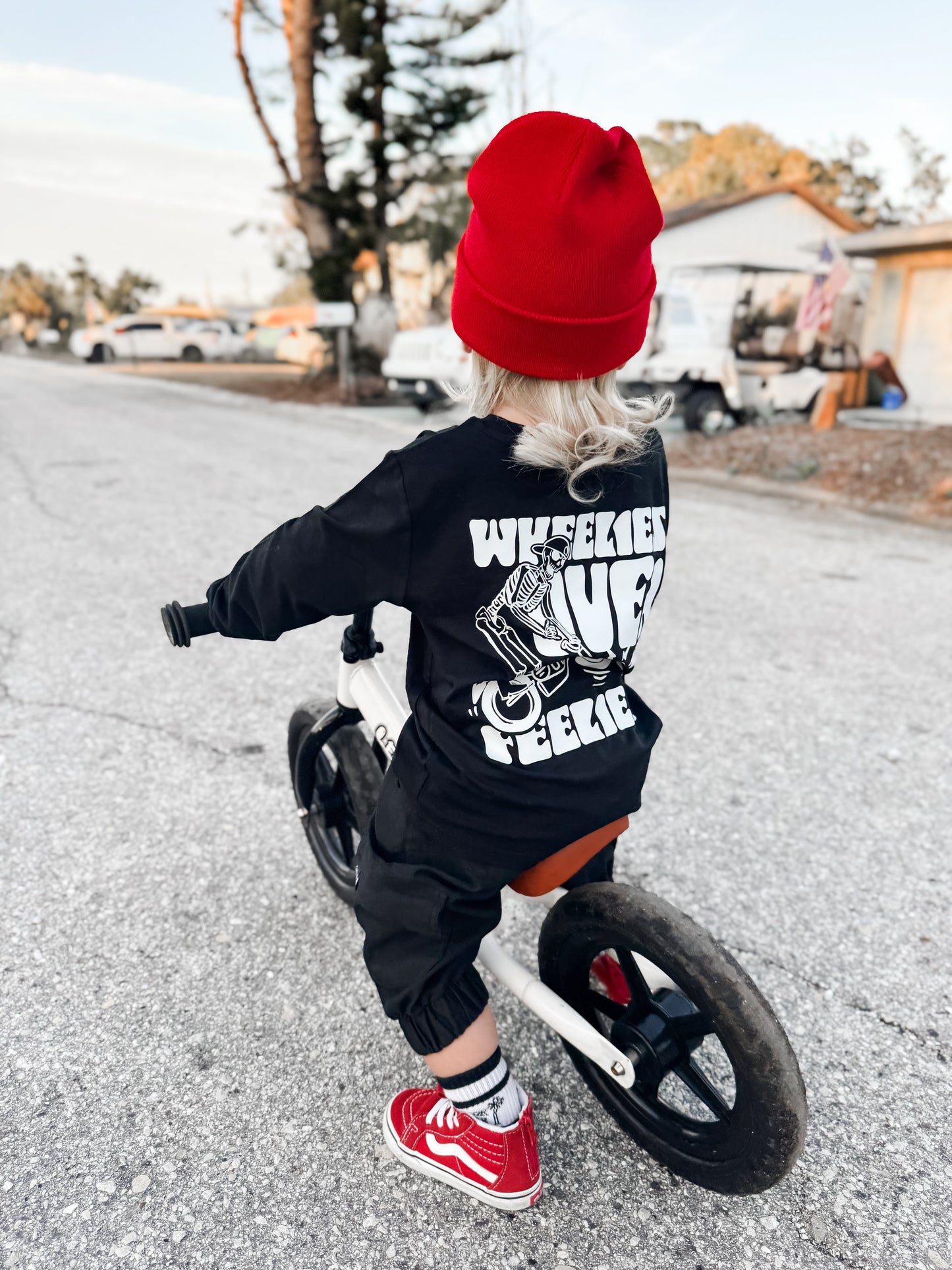Wheelies-Long sleeve graphic- MTO