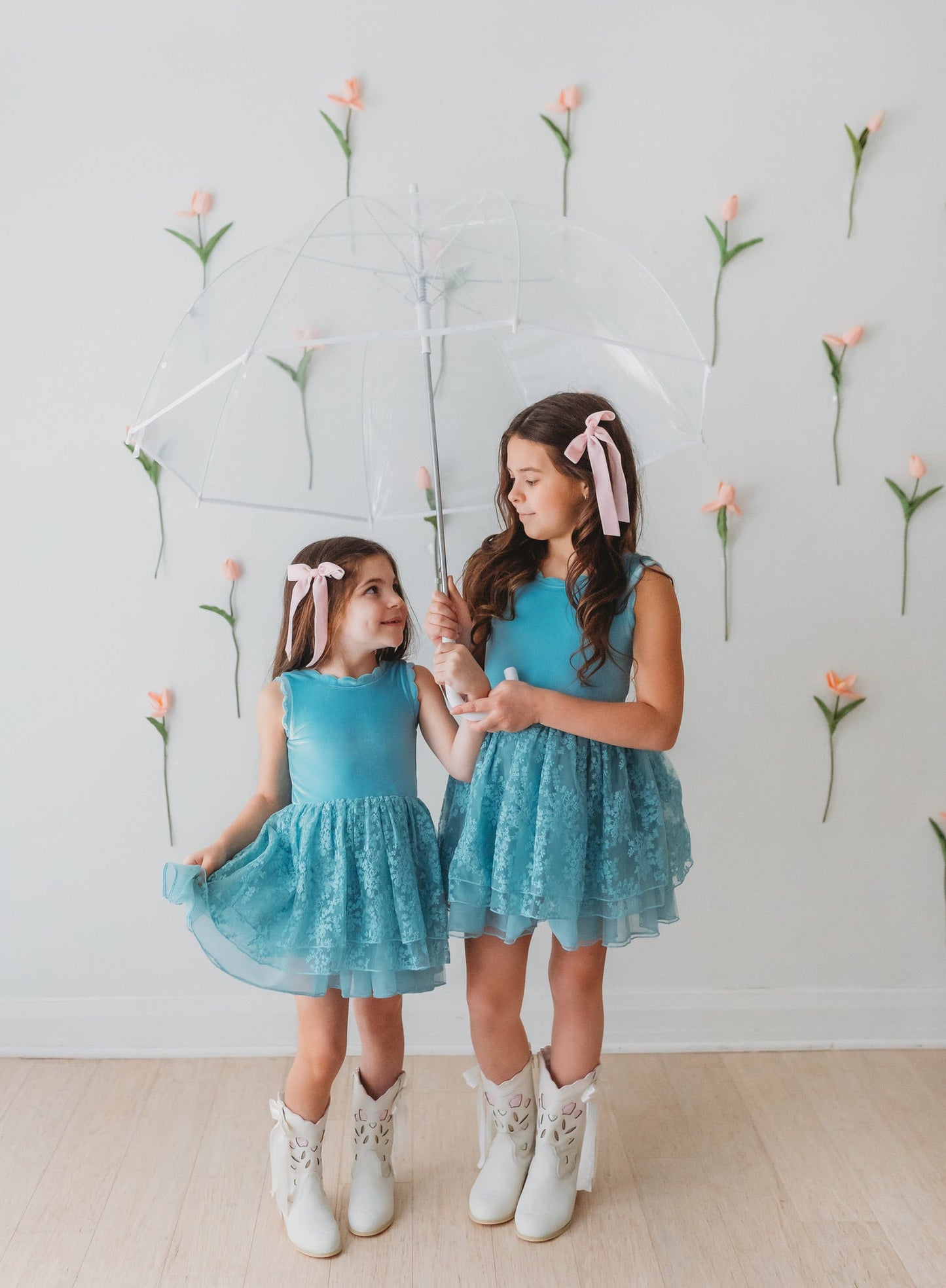 Daphne Dress and Shorts ~ Blue