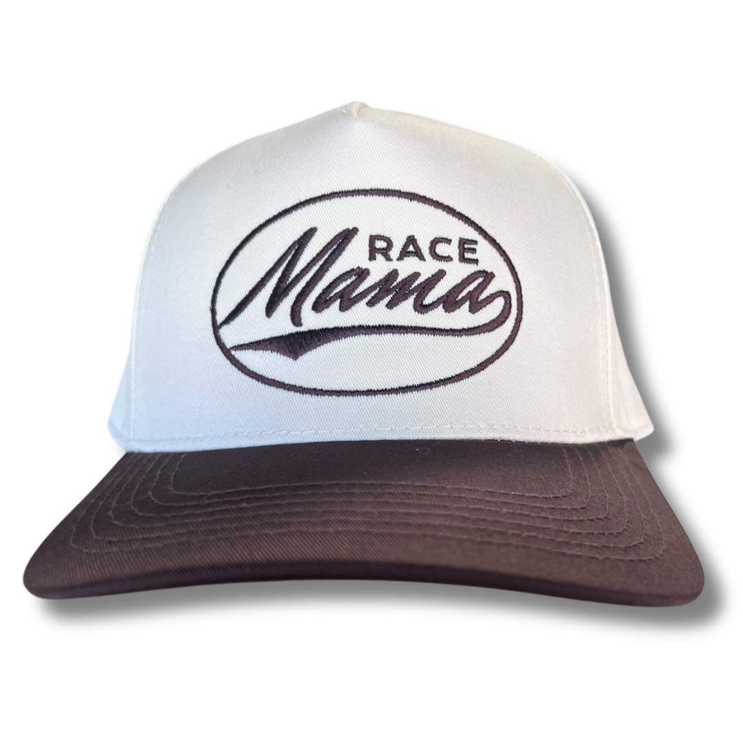 Race Mama Snapback Hat