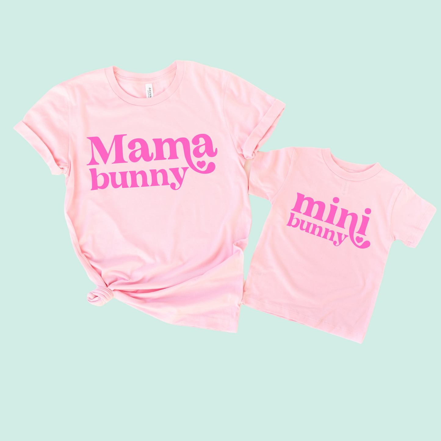 Mama Bunny and Mini Bunny Set