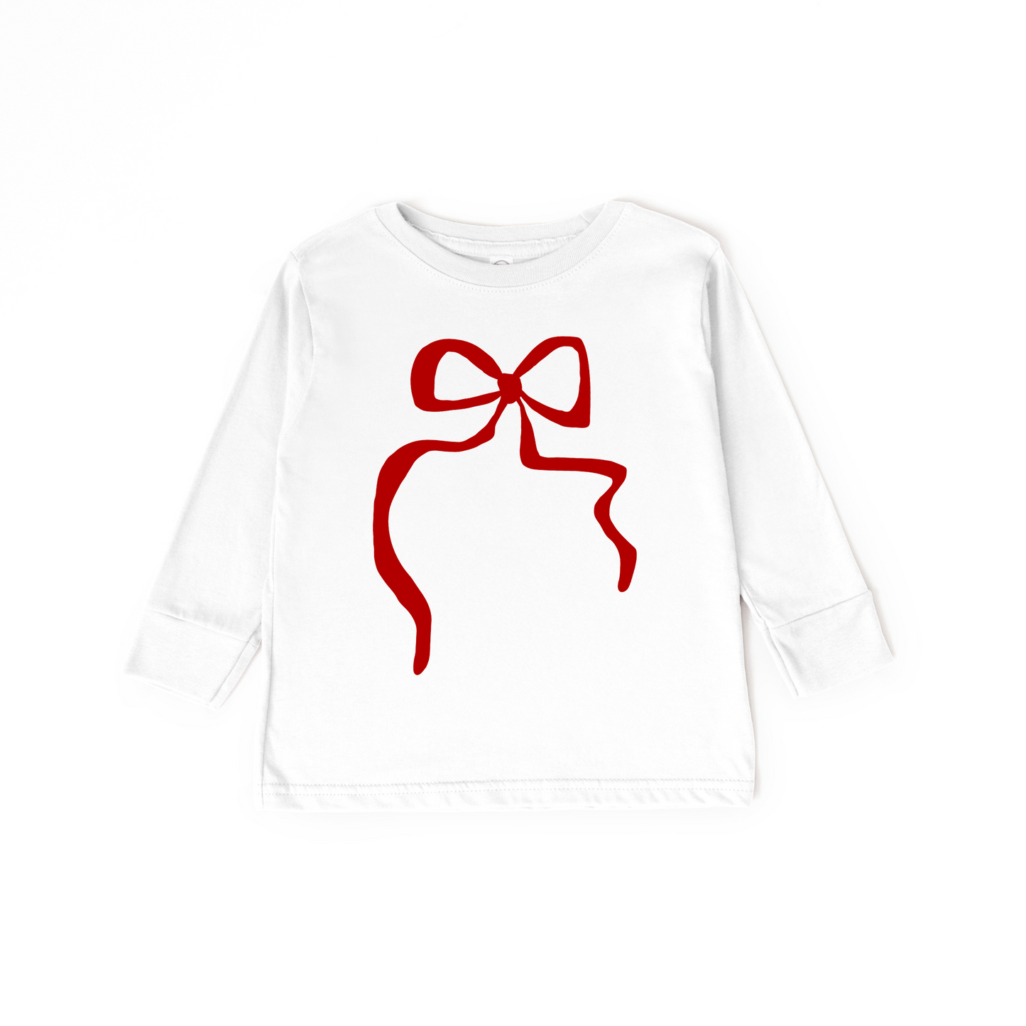Red Coquette Bow