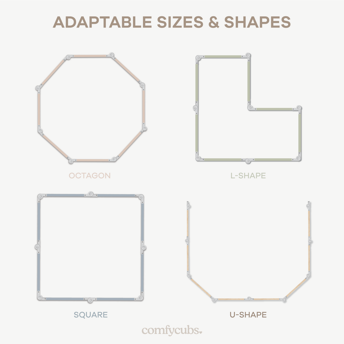 Playpen for Toddler and Babies in Sage