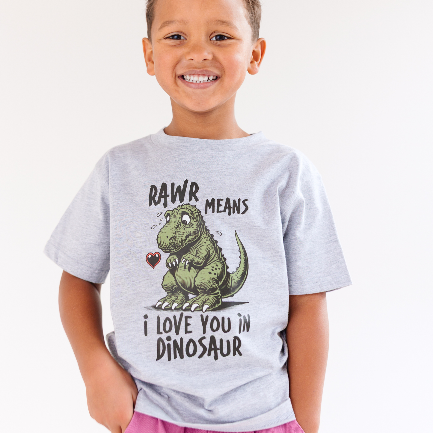 Rawr Means I love you in Dinosaur