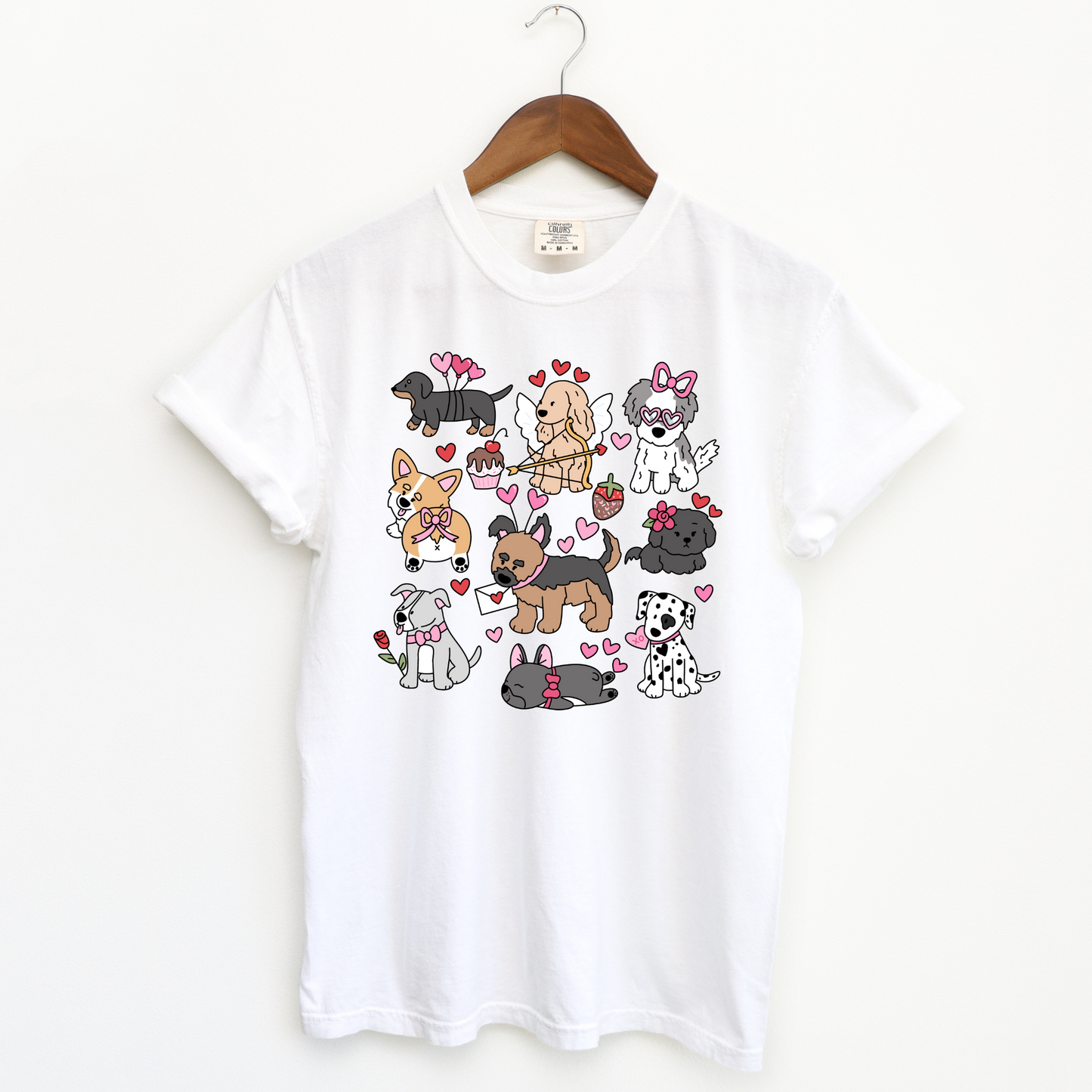 Puppy Love Oversized Adult Tee