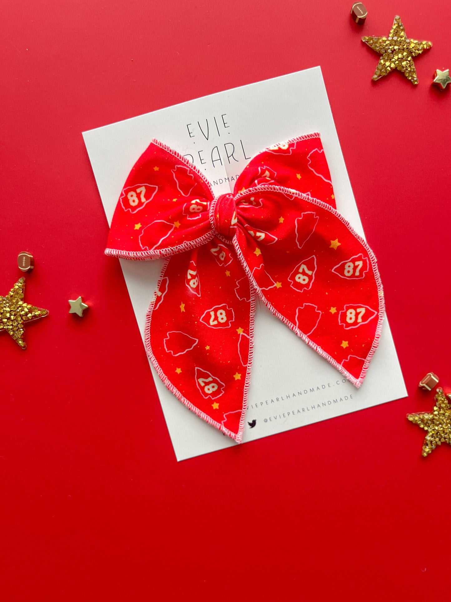 Red 87 Arrowhead Bow