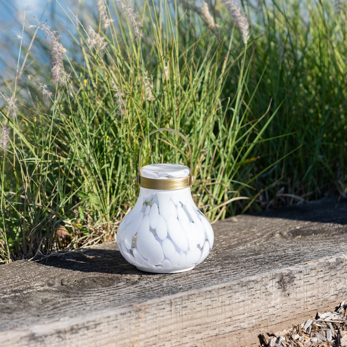 Moondrop Lantern - Rechargeable Glass LED Lantern