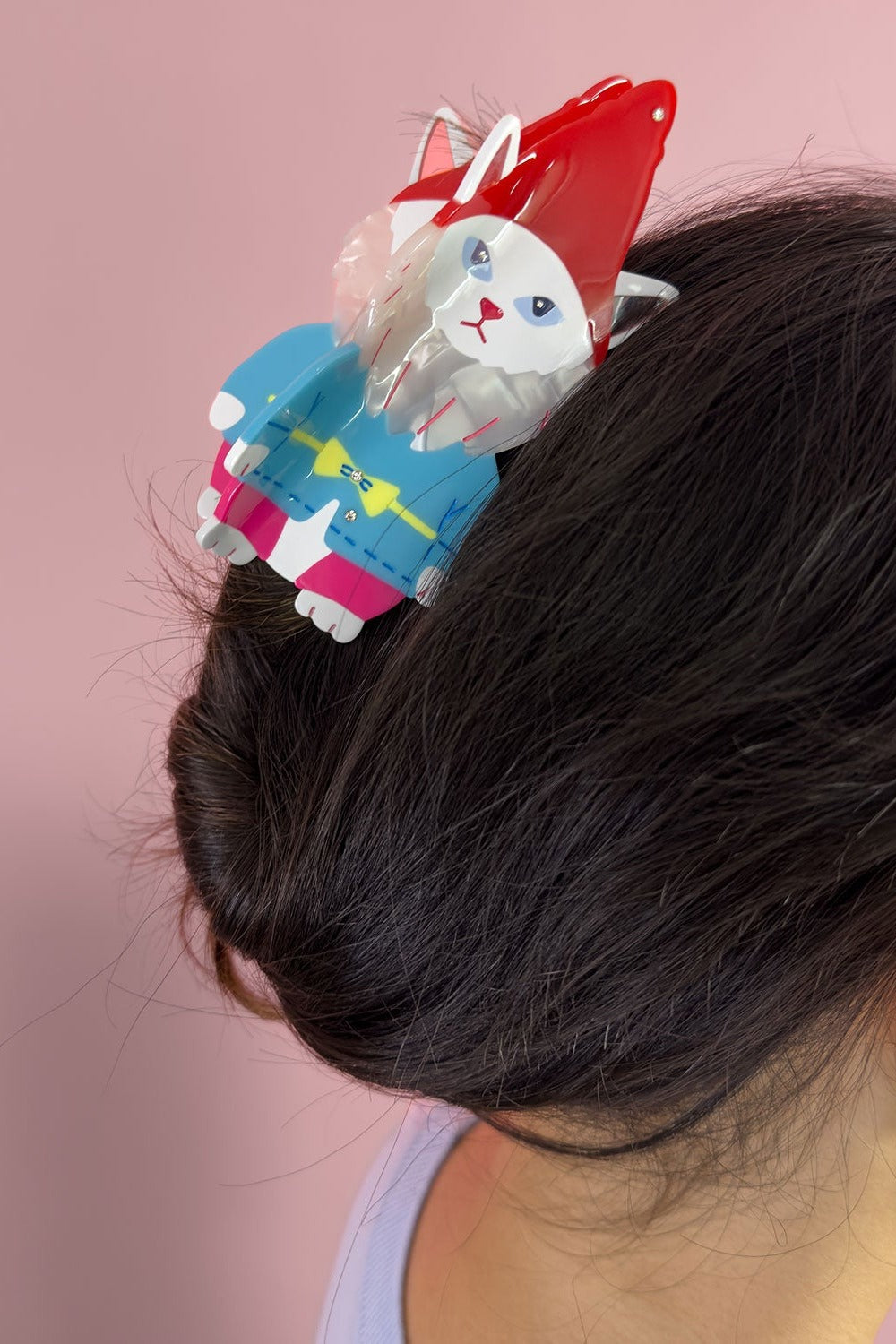 Cat Garden Gnome Hair Claw