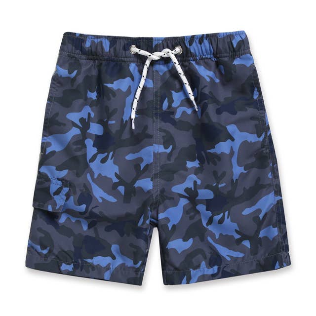 Camo Bathers Boy Swim Shorts