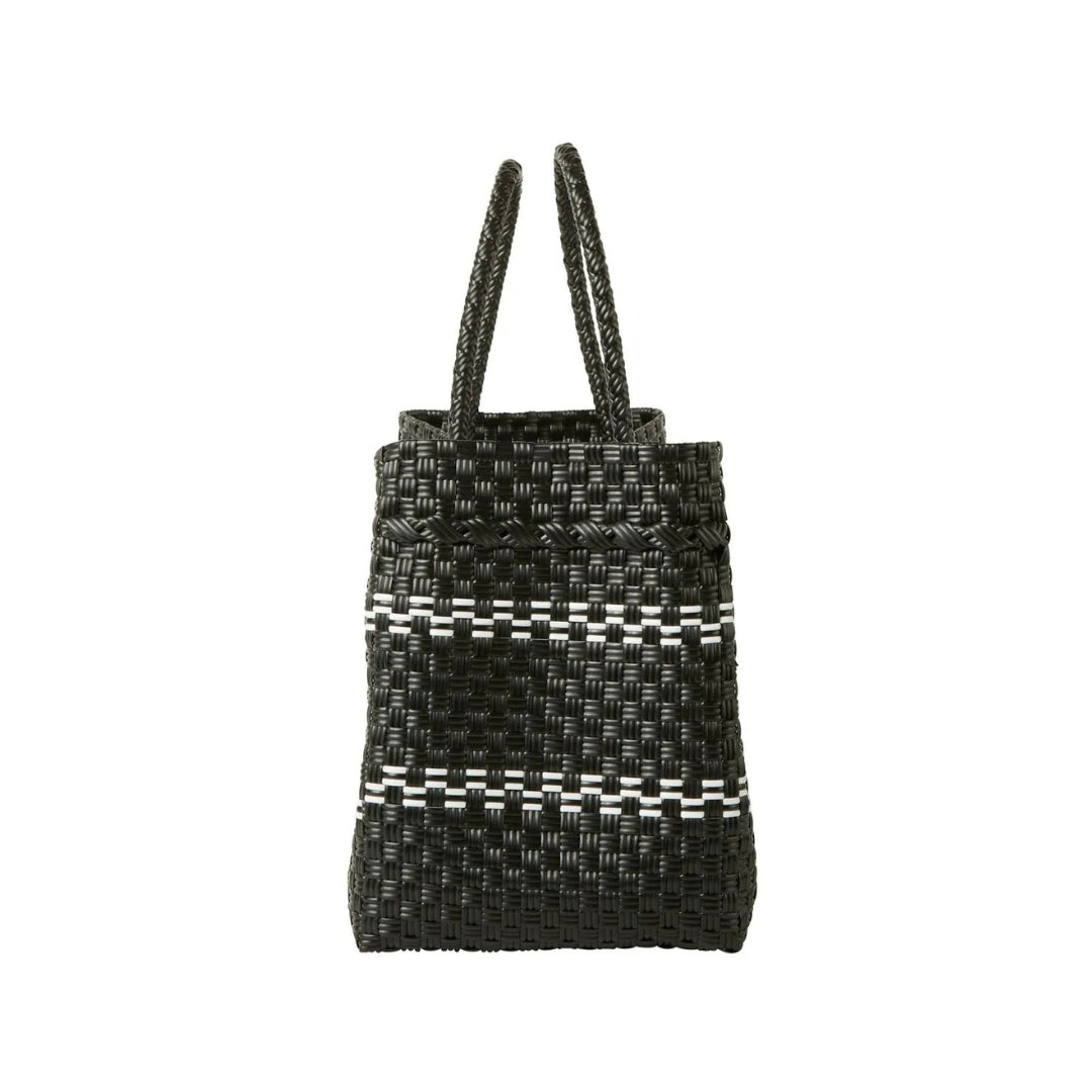 The Midi Piper Handwoven Tote · Recycled Plastic