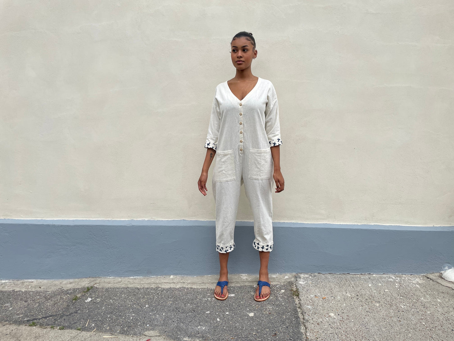 Liberté White Jumpsuit