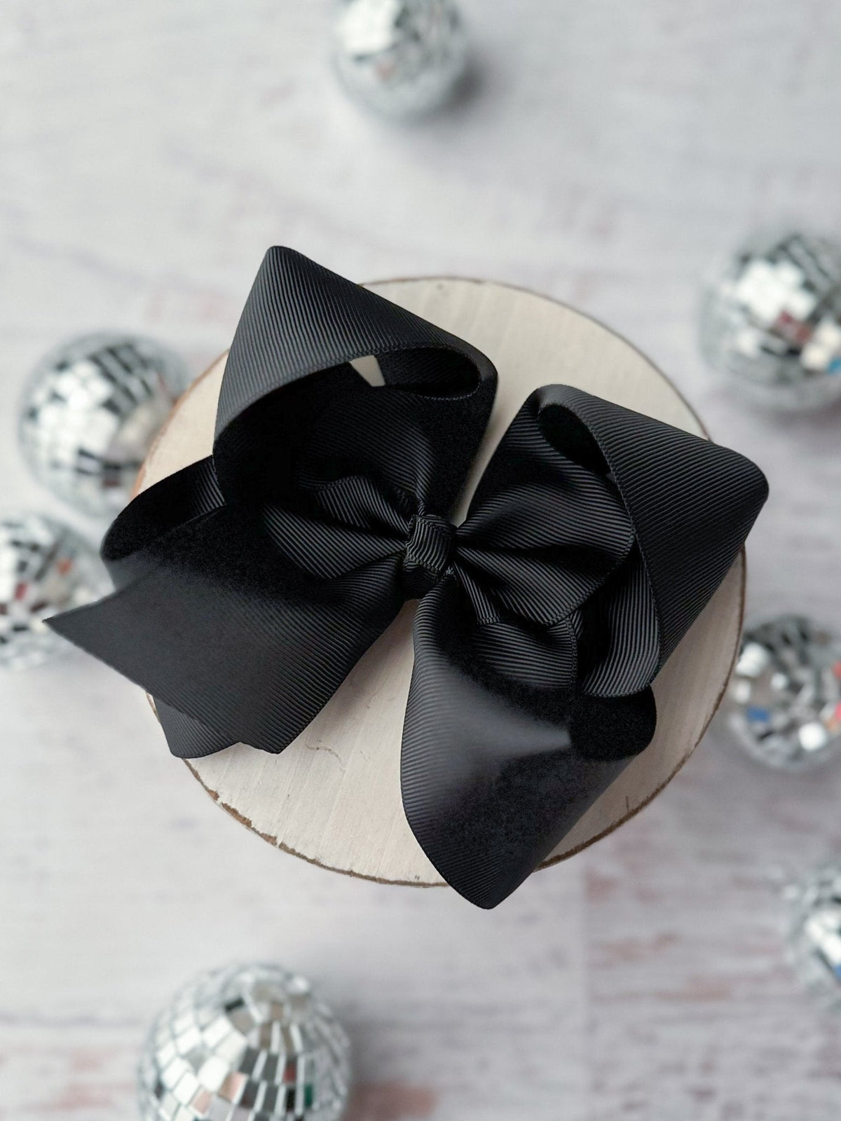 Oversize Grosgrain Hair Bow - Alligator Clip - 5.5"