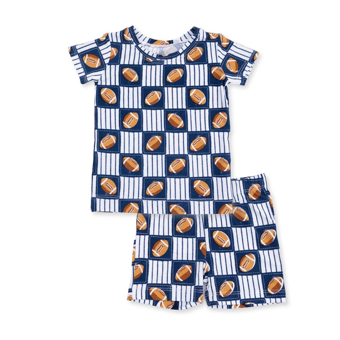 Football Patchwork - Loungewear Short Set