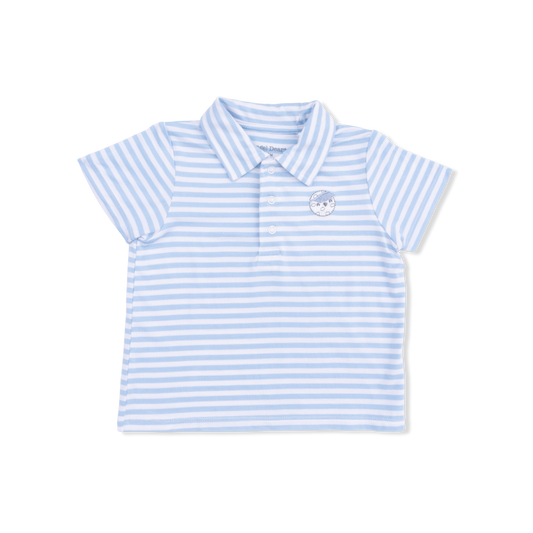 Striped Golf - Polo with Casual Short