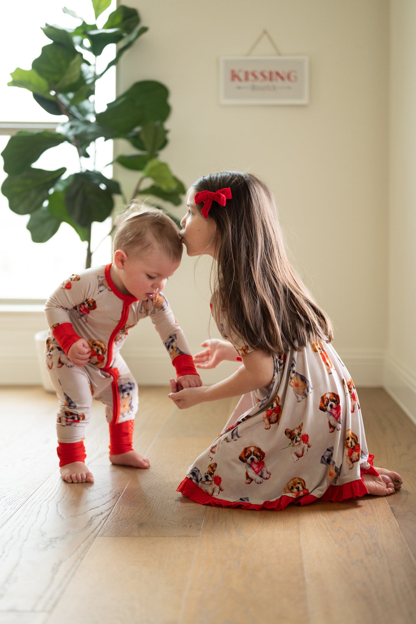 Puppy Love Lace Trimmed Twirl