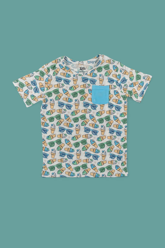COOL SUMMER DREAM POCKET TEE