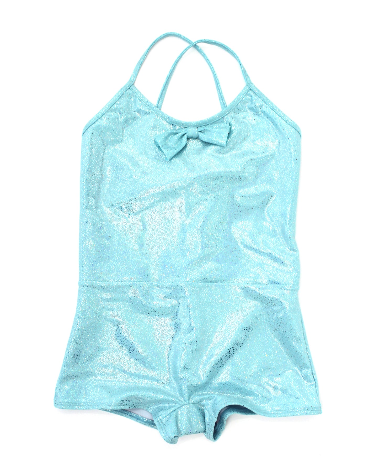 MATILDE AQUA GLITTER ONE PIECE