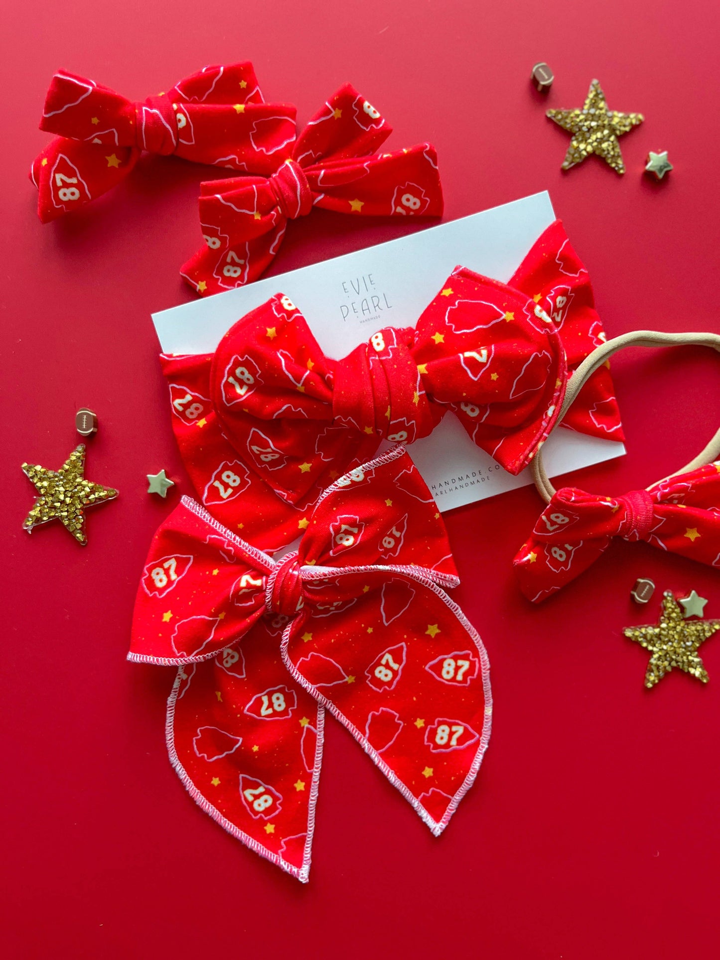 Red 87 Arrowhead Bow
