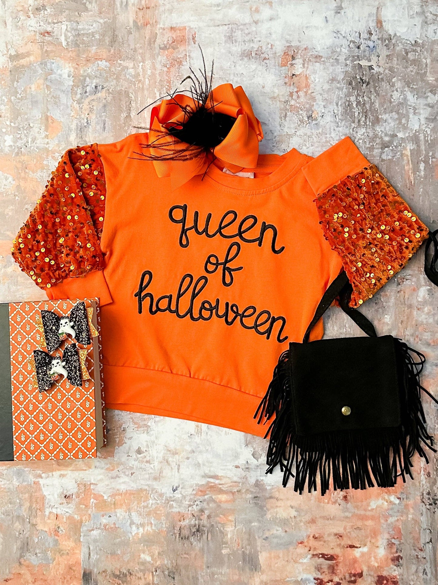 Mommy & Me Queen of Halloween Sweater