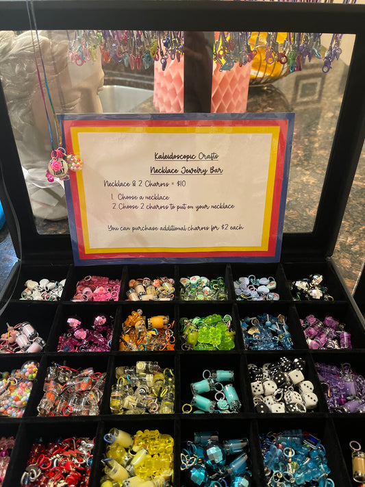 Kaleidoscopic choose your own necklace