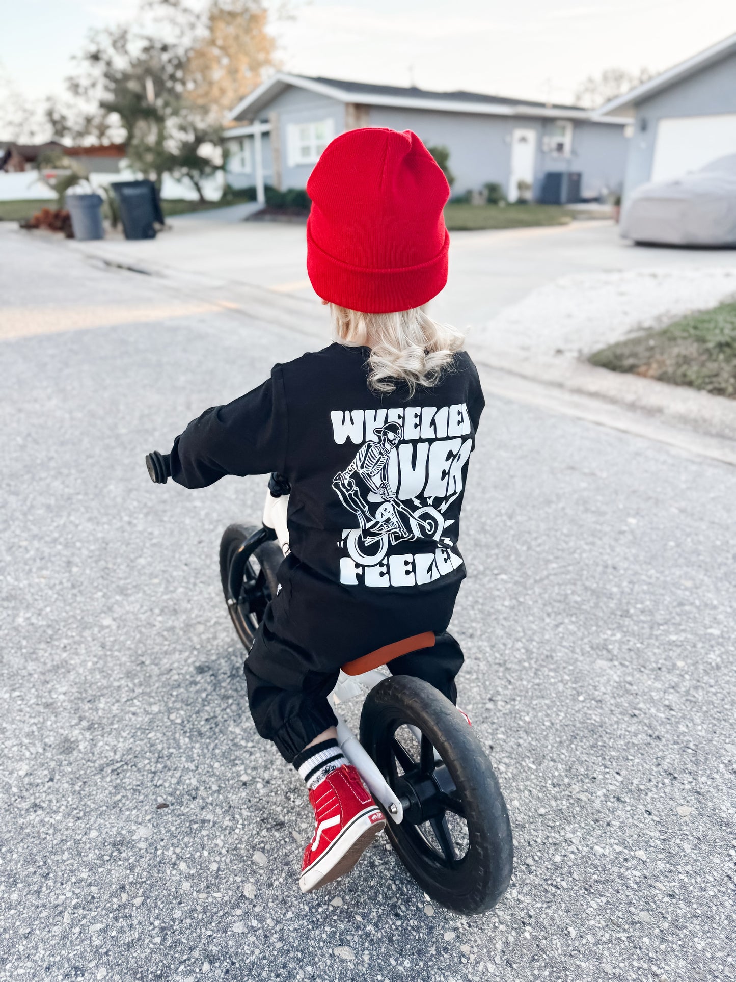 Wheelies-Long sleeve graphic- MTO