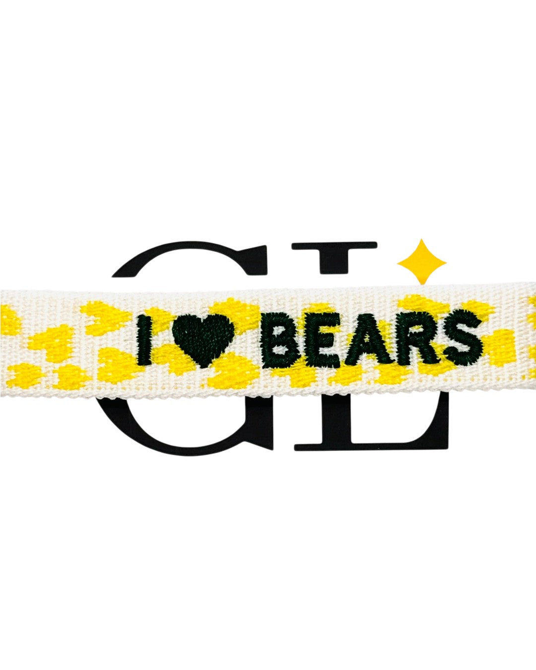 I Love Bears Team Tassel Bracelet