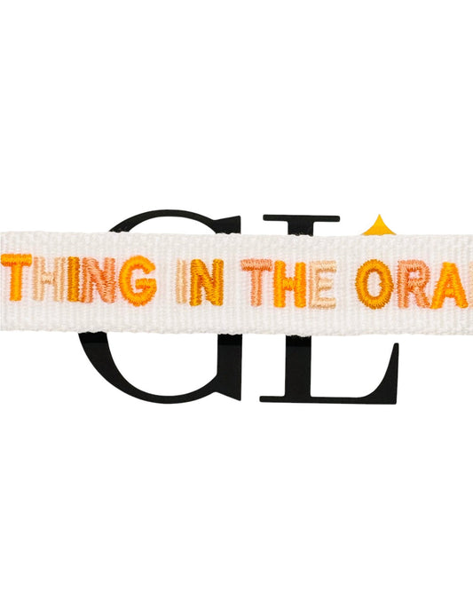 Something In The Orange Team Tassel Bracelet
