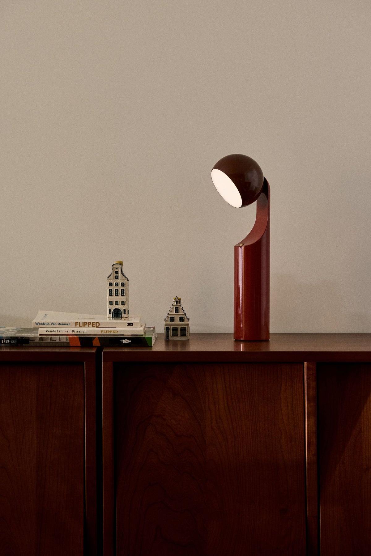 Mono Portable Reading Lamp - Rust /Ruby Rec
