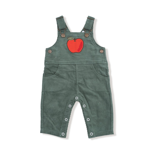 Classic Overall with Apple Applique