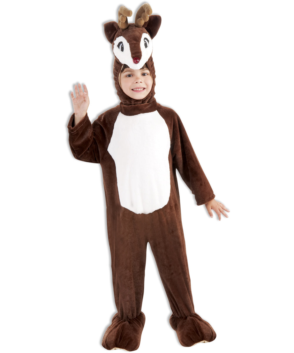 Child Reindeer Christmas Costume Toddler Jumpsuit