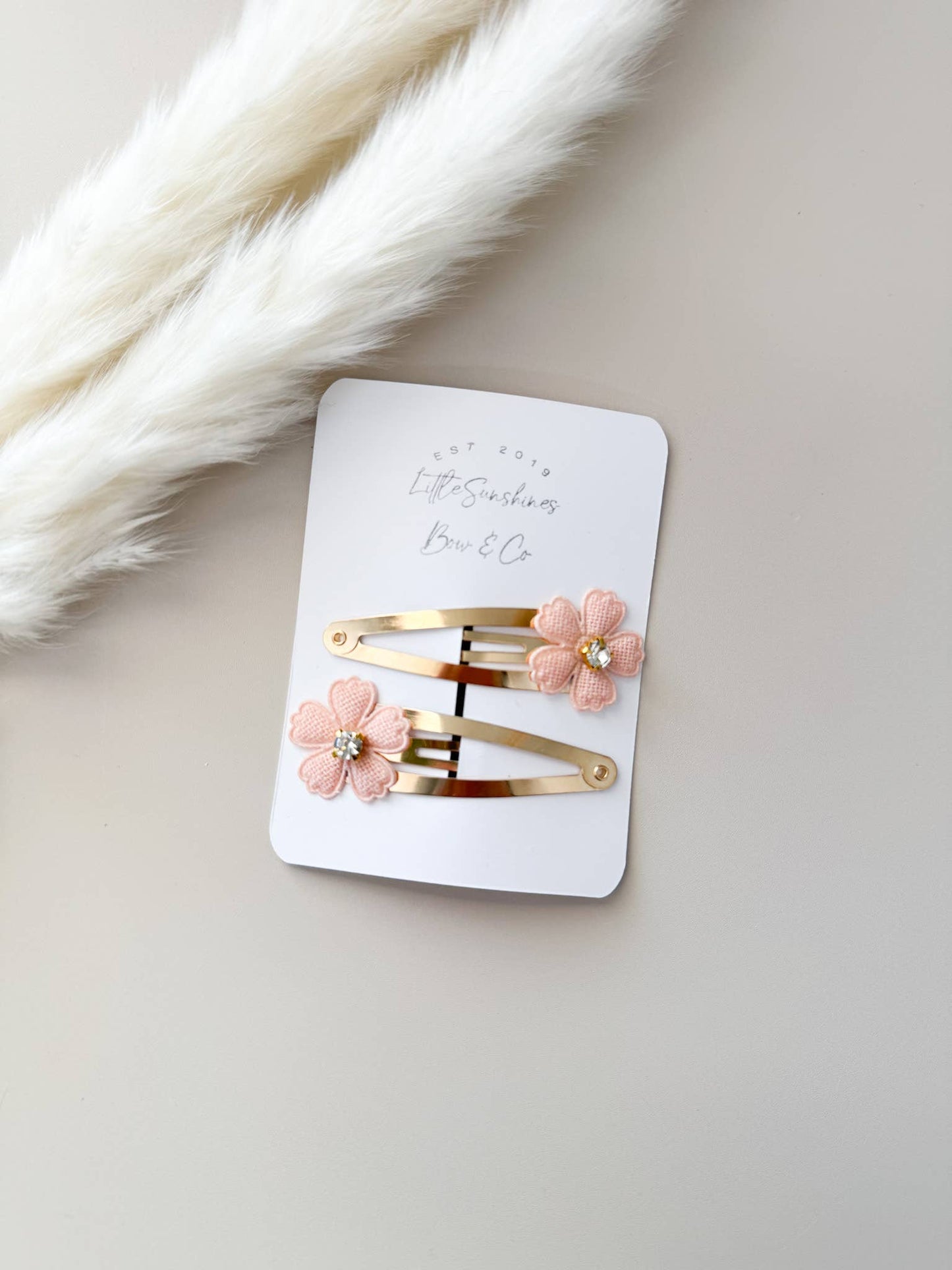 Flower Hair Clips