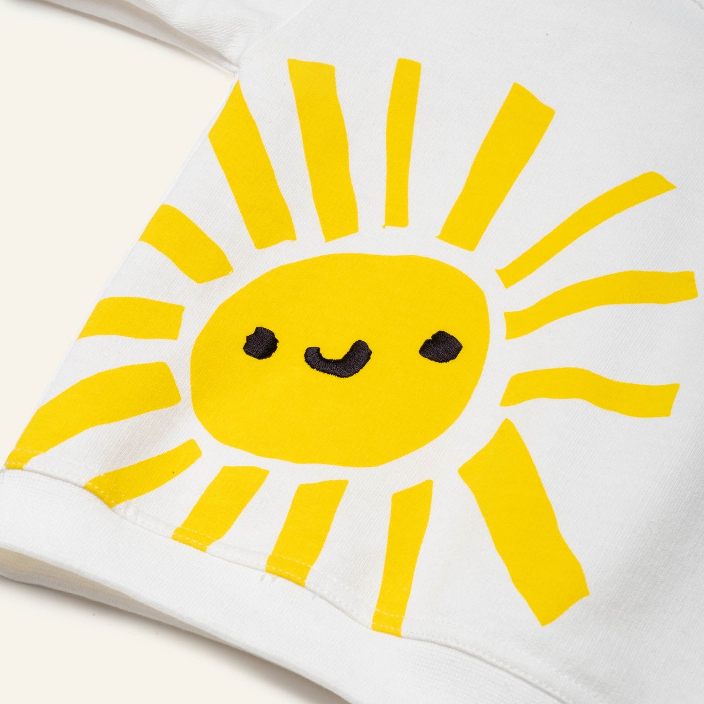 Recycled Cotton Sun Kid Sweatshirt