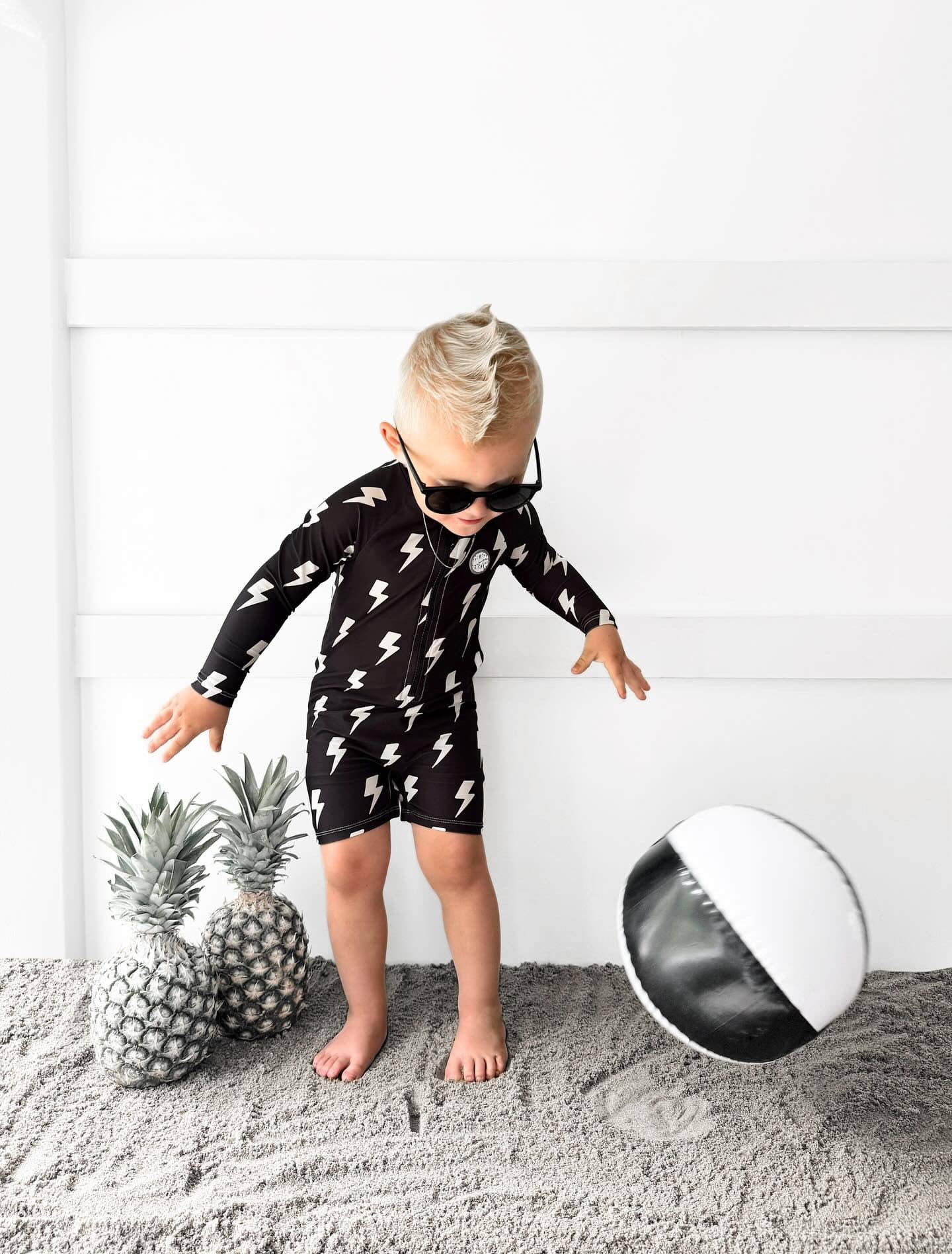UPF50+ Swim Romper in Jagger