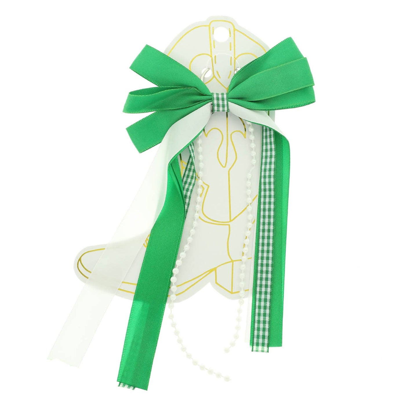 Gameday Bow Ribbon Cowboy Boot Charm