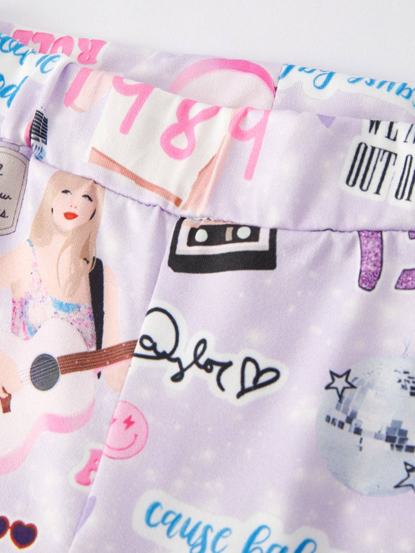 Valentine's Day “IN MY SWIFTIE GIRL ERA” Print Top +Pants Set