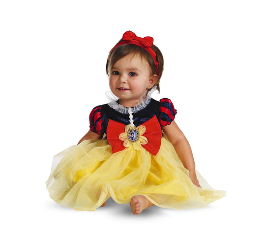 Disney Snow White Deluxe Baby Infant Costume Size 12-18 Months