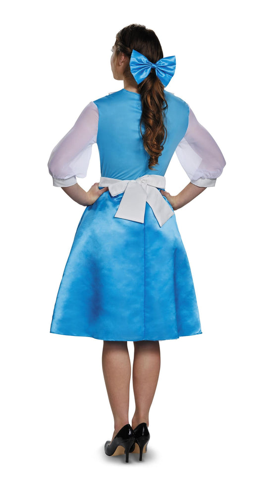 Disney Bell Blue Dress Beauty and the Beast Child Costume Size Medium 7-8