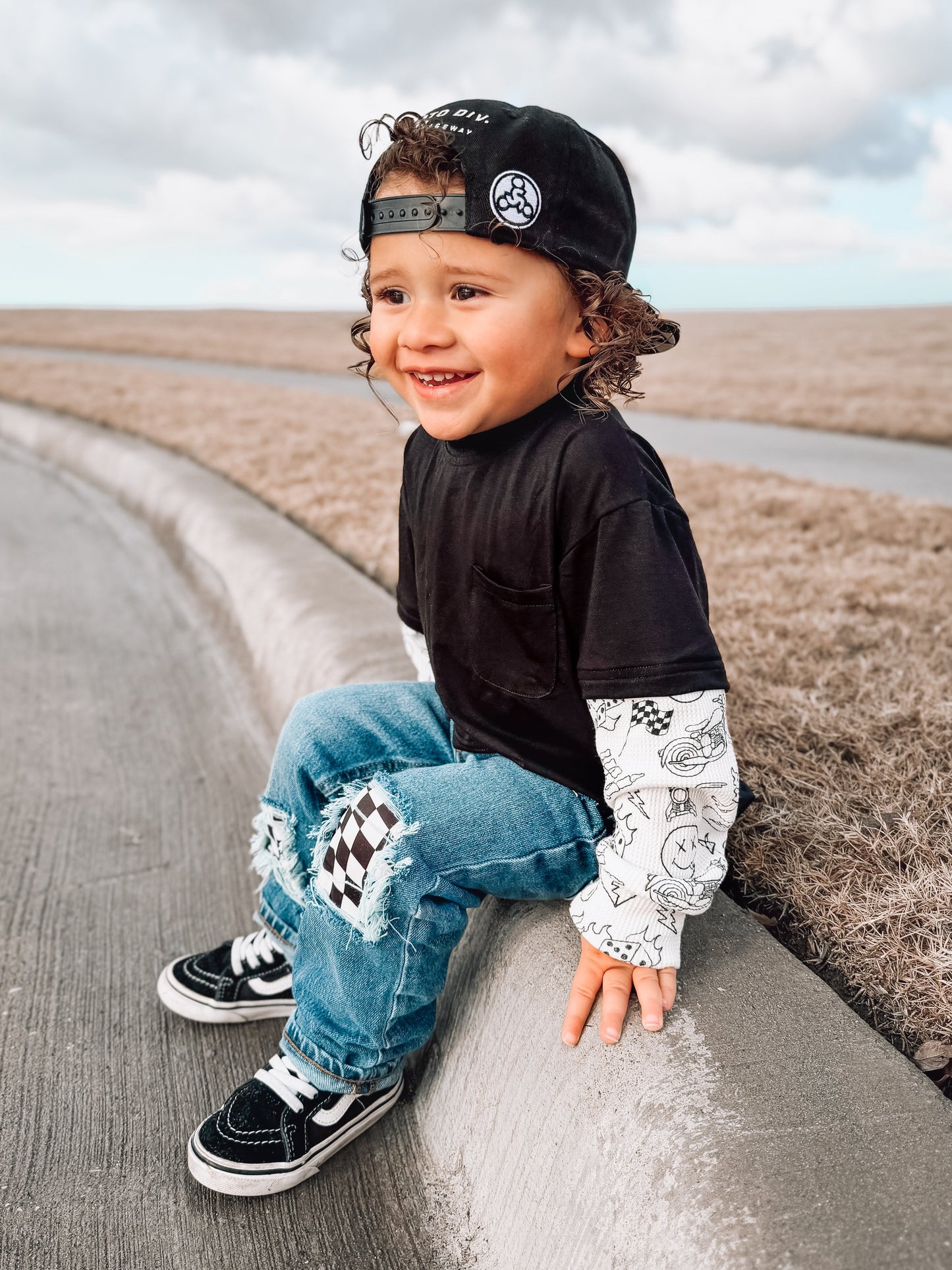 Misfit Mini Layered Long Sleeve