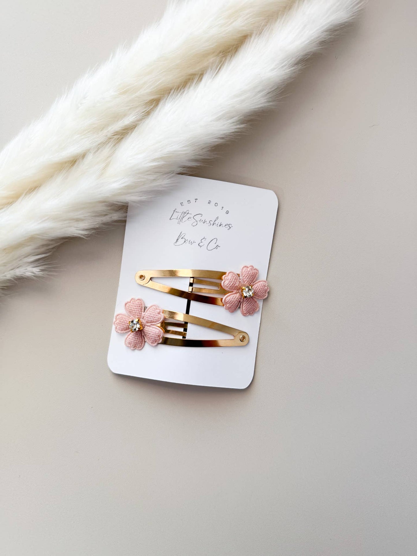 Flower Hair Clips