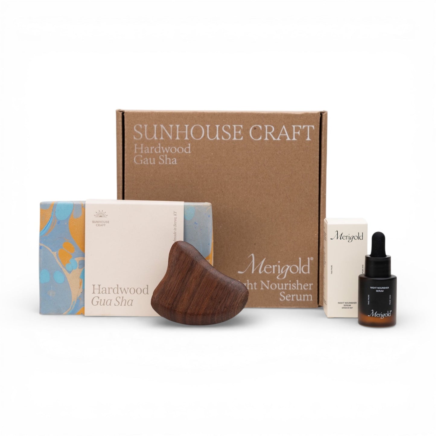 Gua Sha and Night Nourisher Serum Bundle