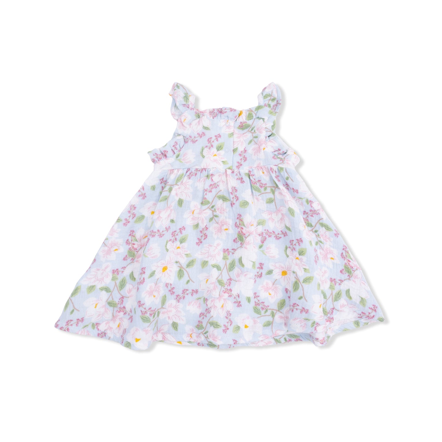 Magnolias - Paperbag Ruffle Sundress with Bloomer