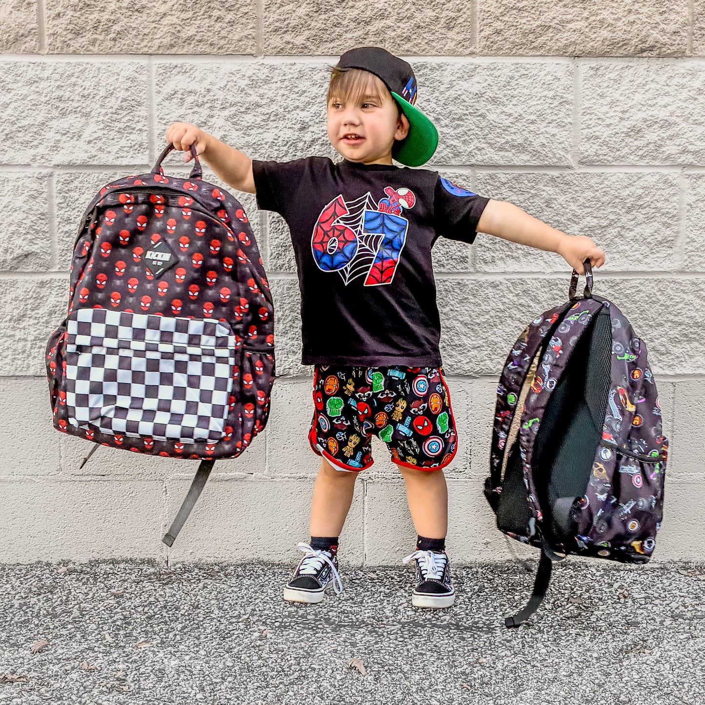 Full-size Backpack - variety of patterns