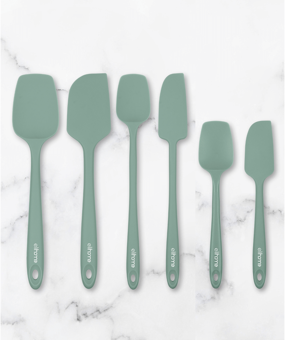 6 Piece Silicone Spatula Set