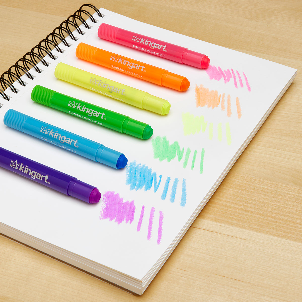 Tempera Paint Thin Sticks, 24 Colors