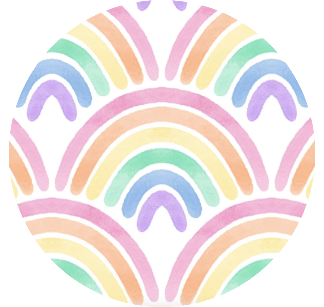 Bamboo Rainbow Short Sleeve PJs