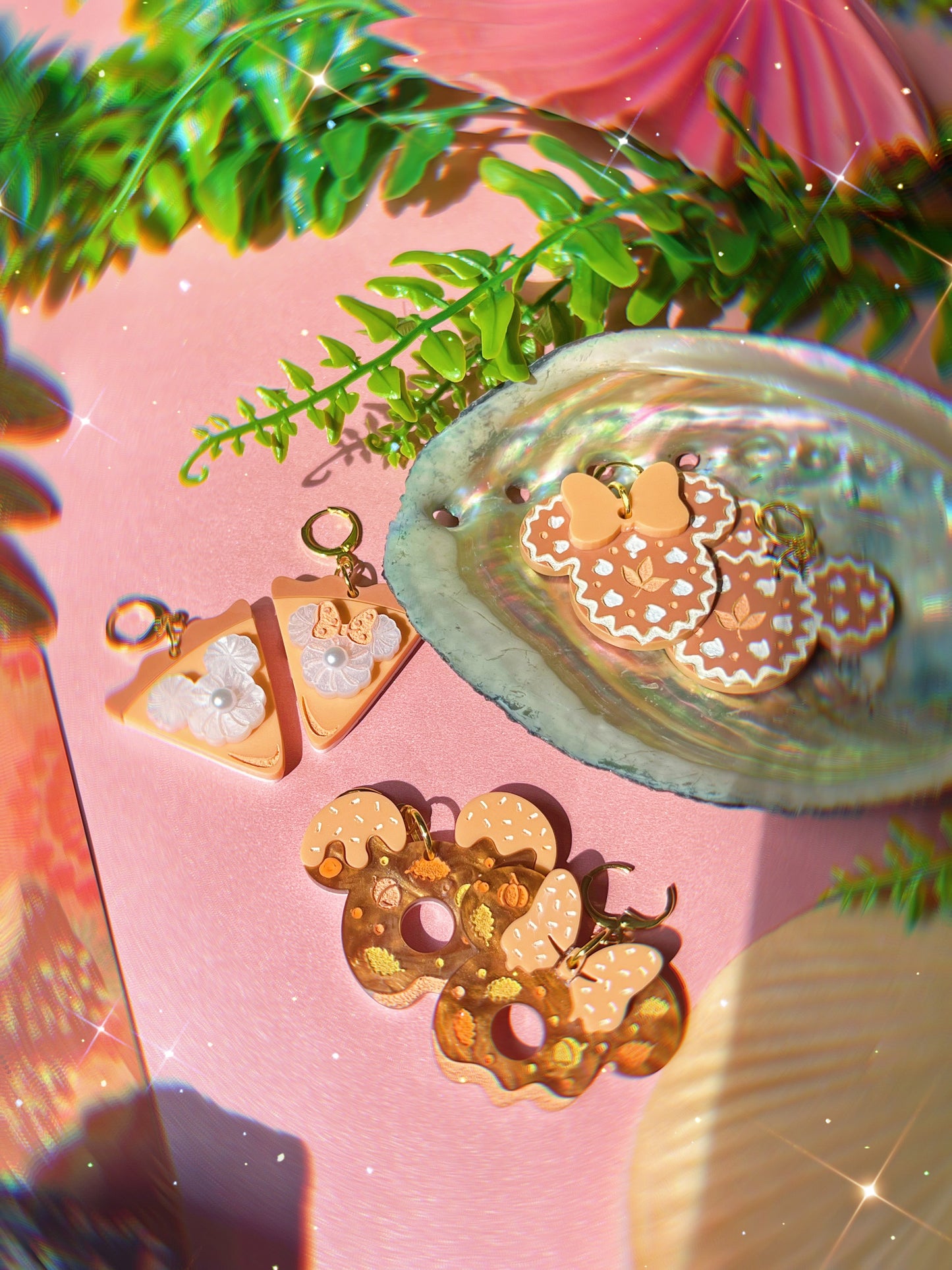Mousey Pumpkin Pie Earrings